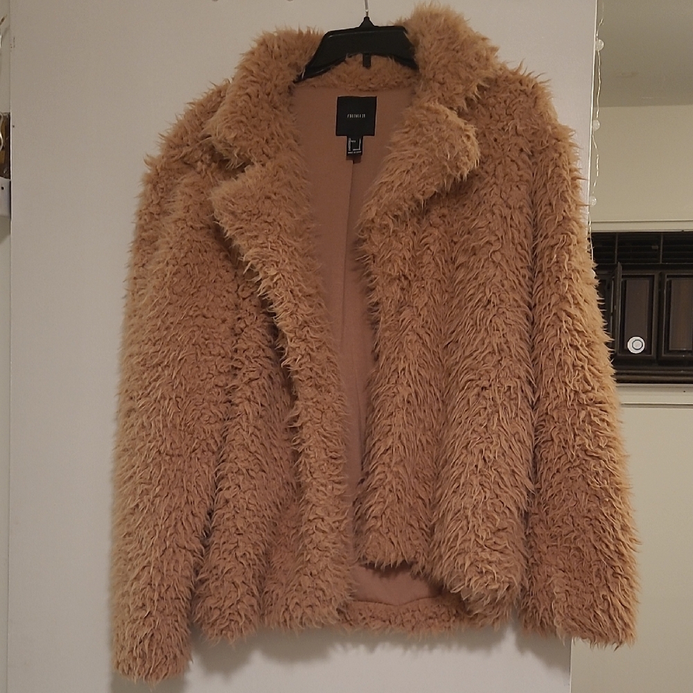 Faux Fur Tan Jacket